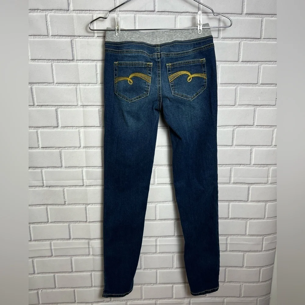 JUSTICE girls chic style fashion  slim super skinny jeans/size 12